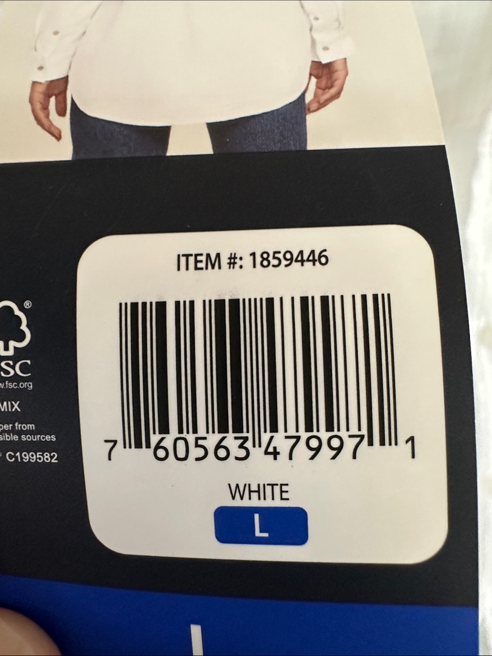 NWT GAP White Button-Front Shirt - Picture 6 of 6